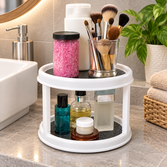 2-Tier Lazy Susan Organizer